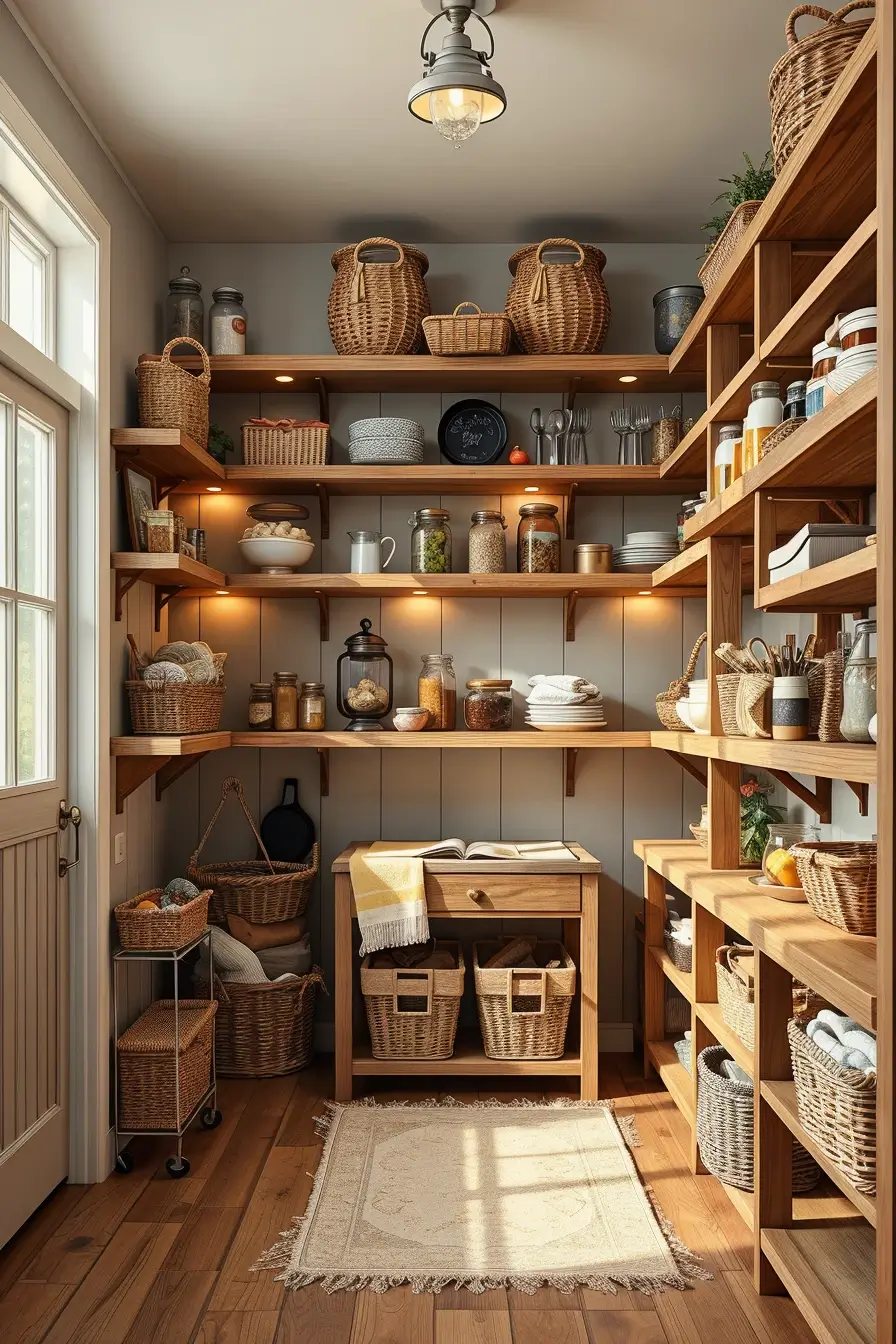 64 Farmhouse Pantry Ideas 2026 For Stylish And Functional Kitchens
