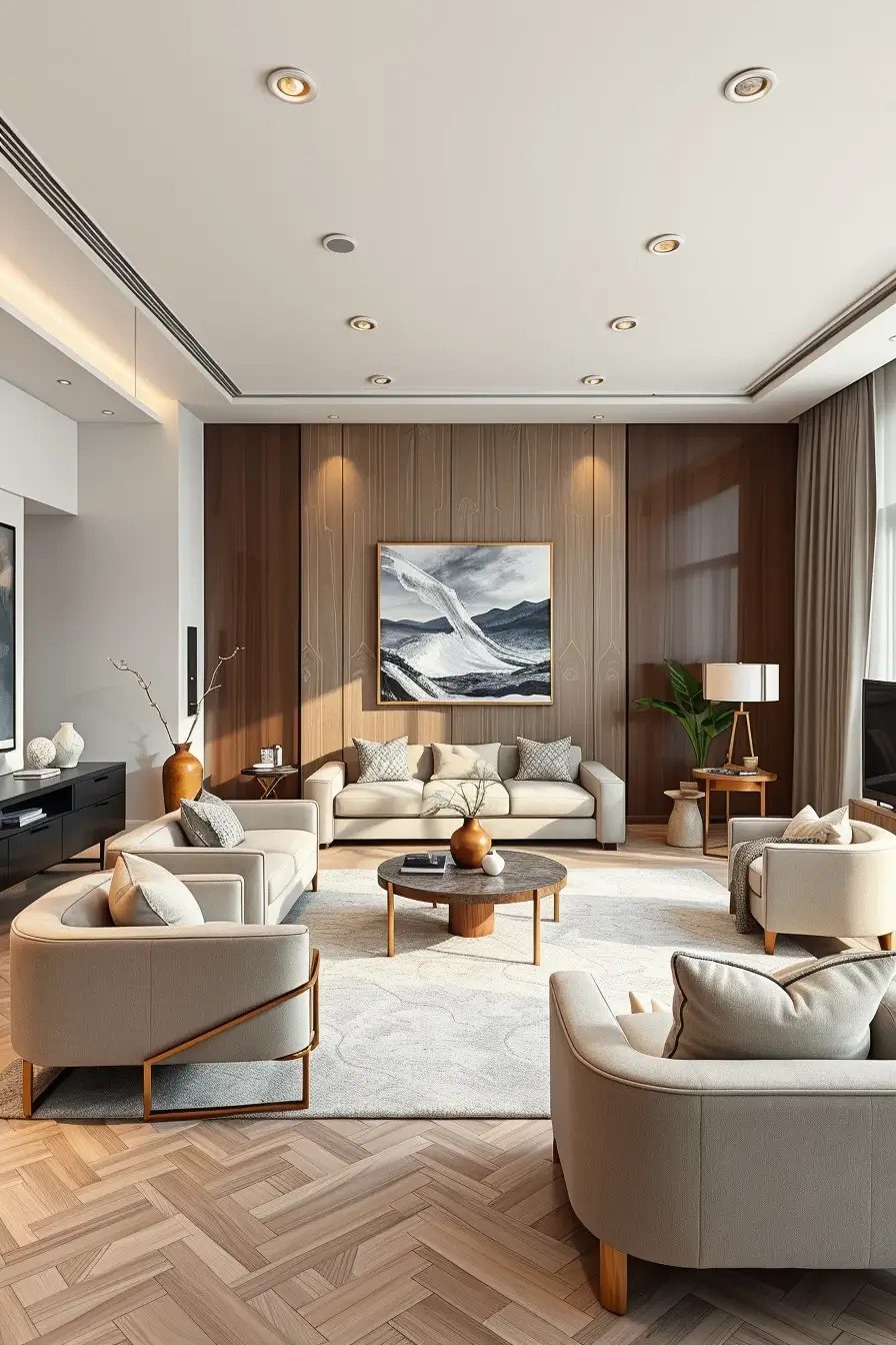 65 Living Room Inspo 2026: Futuristic, Ultra Modern & Smart Interior Ideas