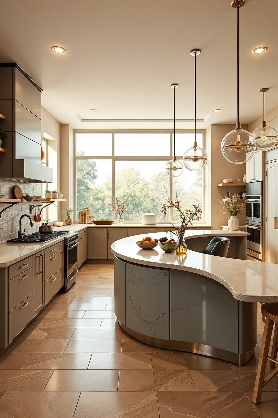 64 Kitchen Remodel Concepts for 2026: Stylish Curved, Oval, and Streamlined Design Ideas