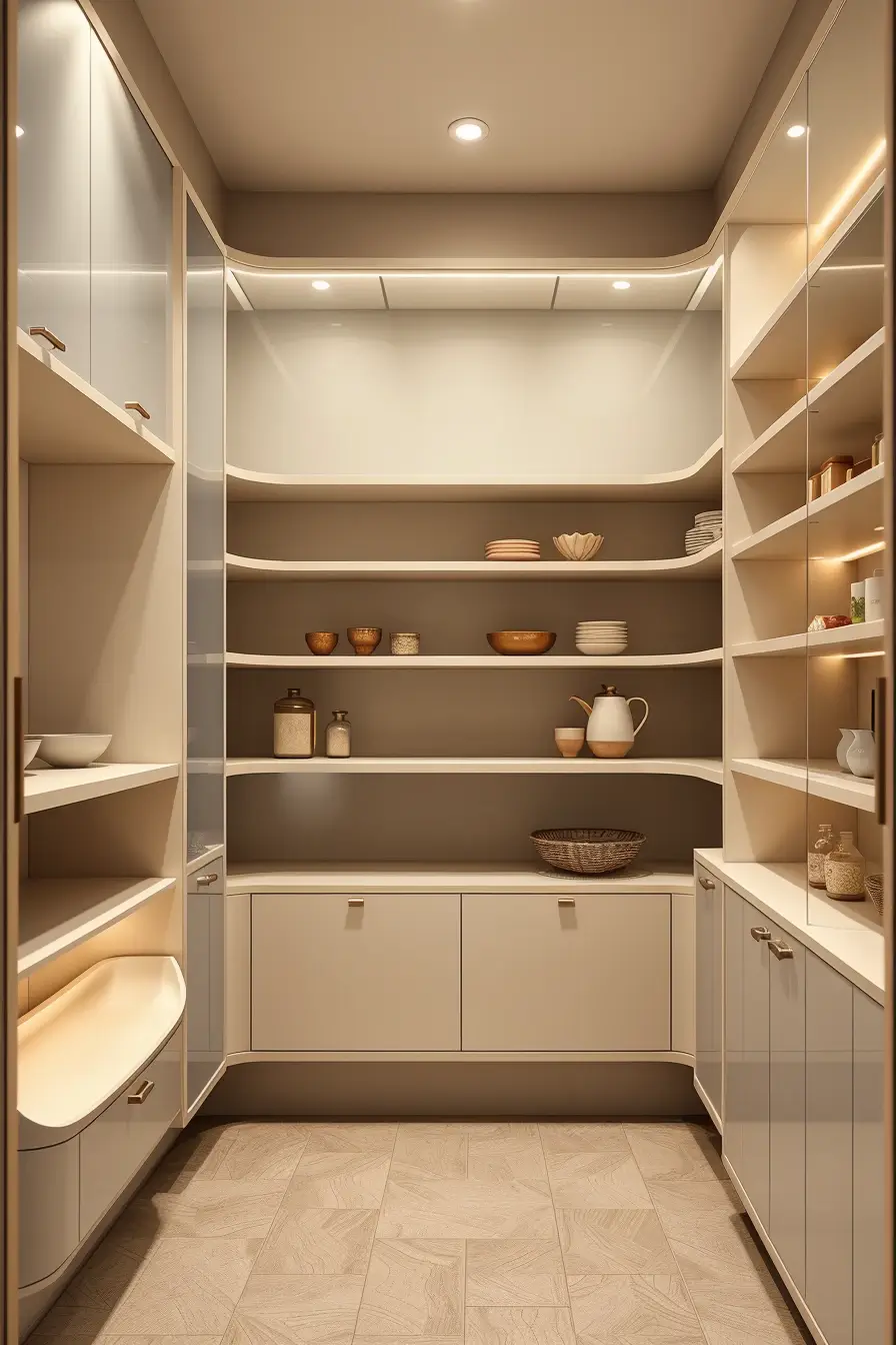 64 Pantry Renovation Ideas 2026: Modern, Designer & Curved Pantry Designs