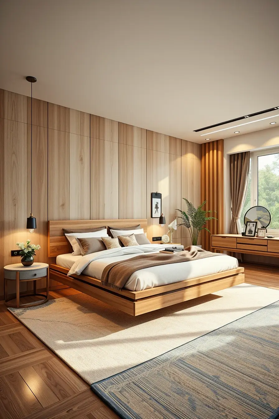 62 Wooden Bed Design Ideas 2026 With Sculptural And Designer Wooden Headboards