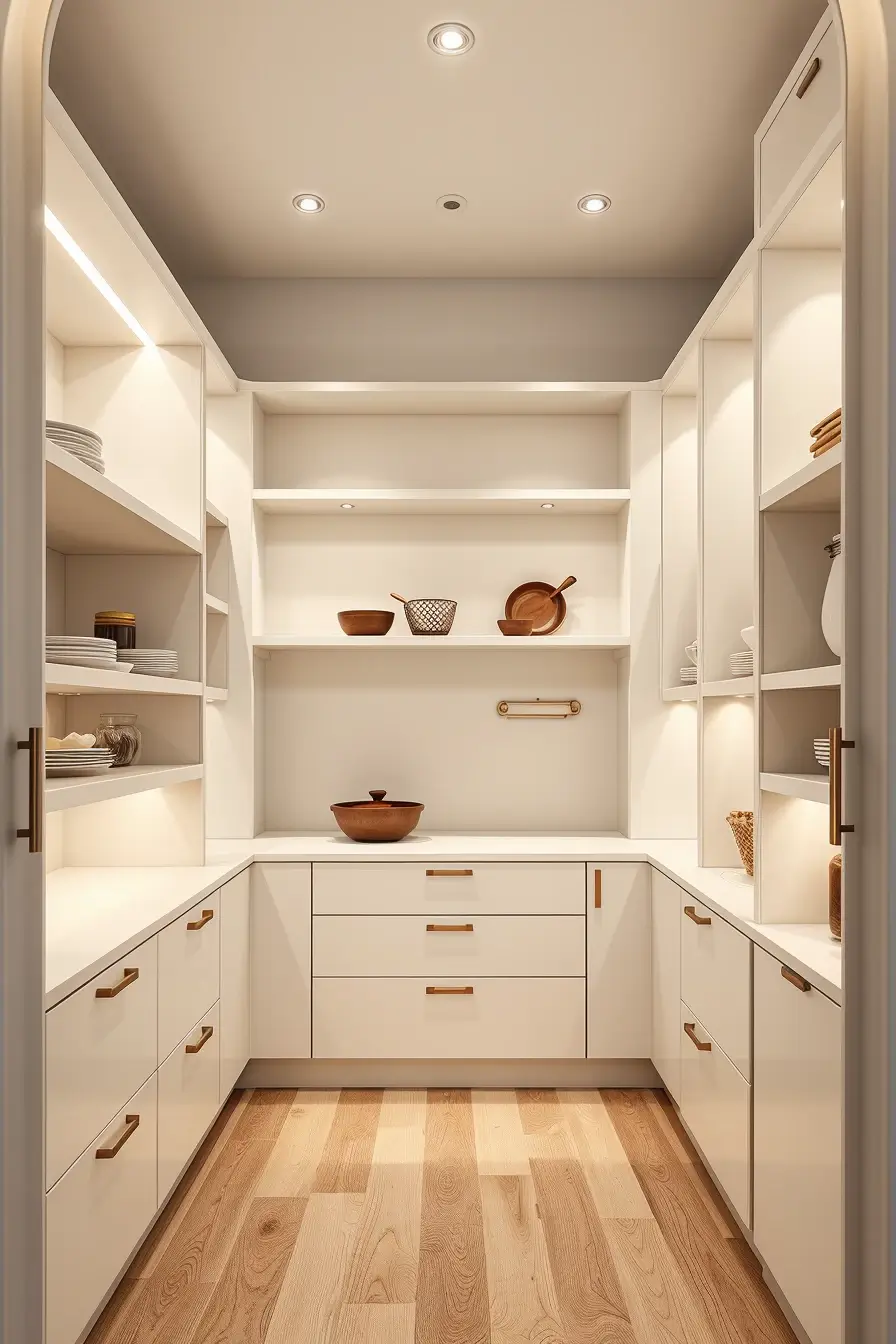 64 Pantry Renovation Ideas 2026: Modern, Designer & Curved Pantry Designs