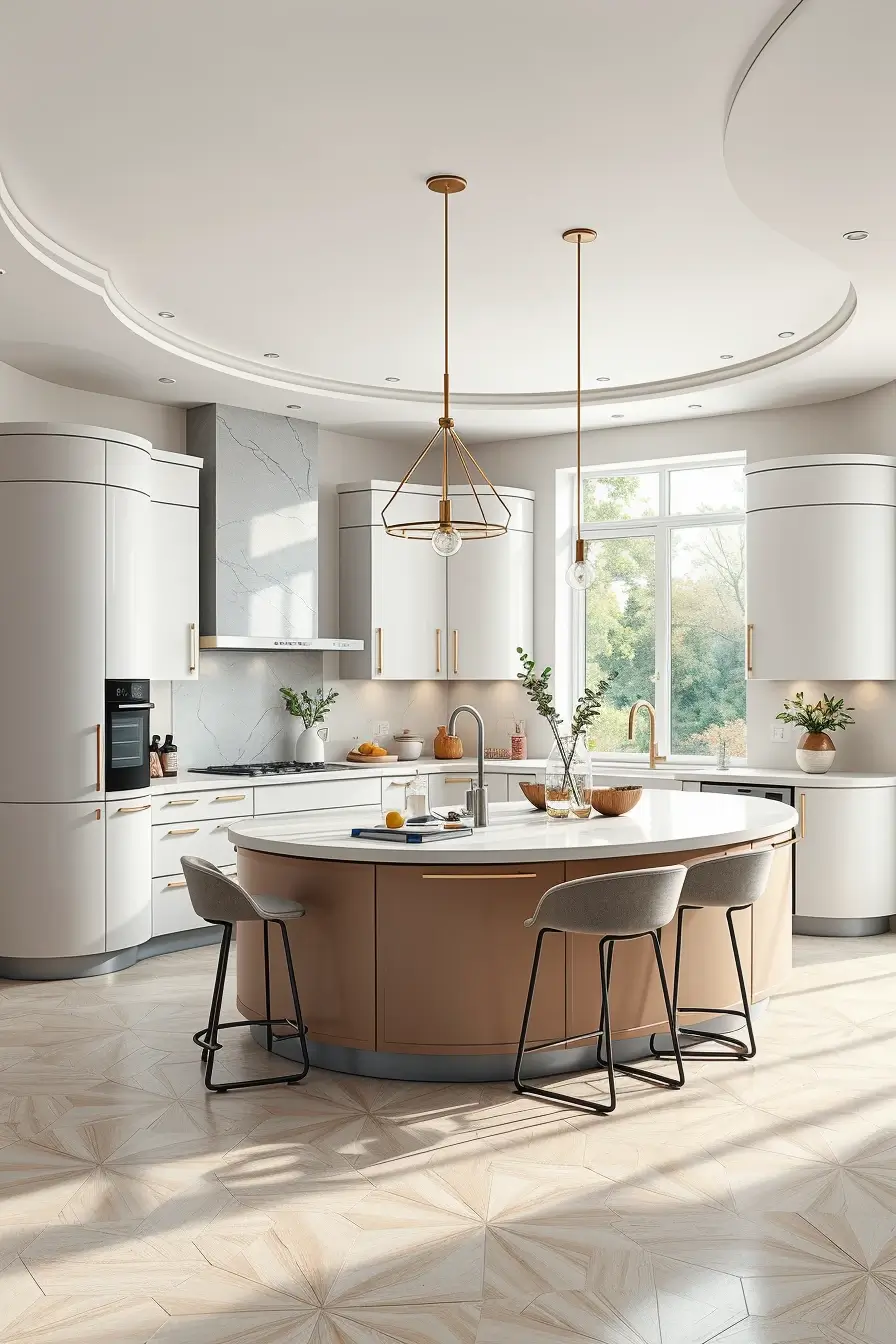 64 Kitchen Layouts 2026: Stylish Curved and Modern Designer Kitchen Ideas