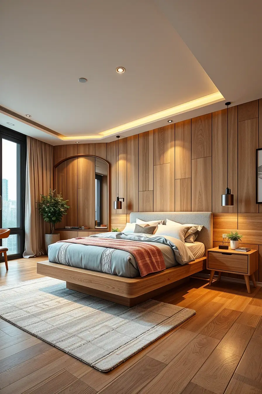 62 Wooden Bed Design Ideas 2026 With Sculptural And Designer Wooden Headboards