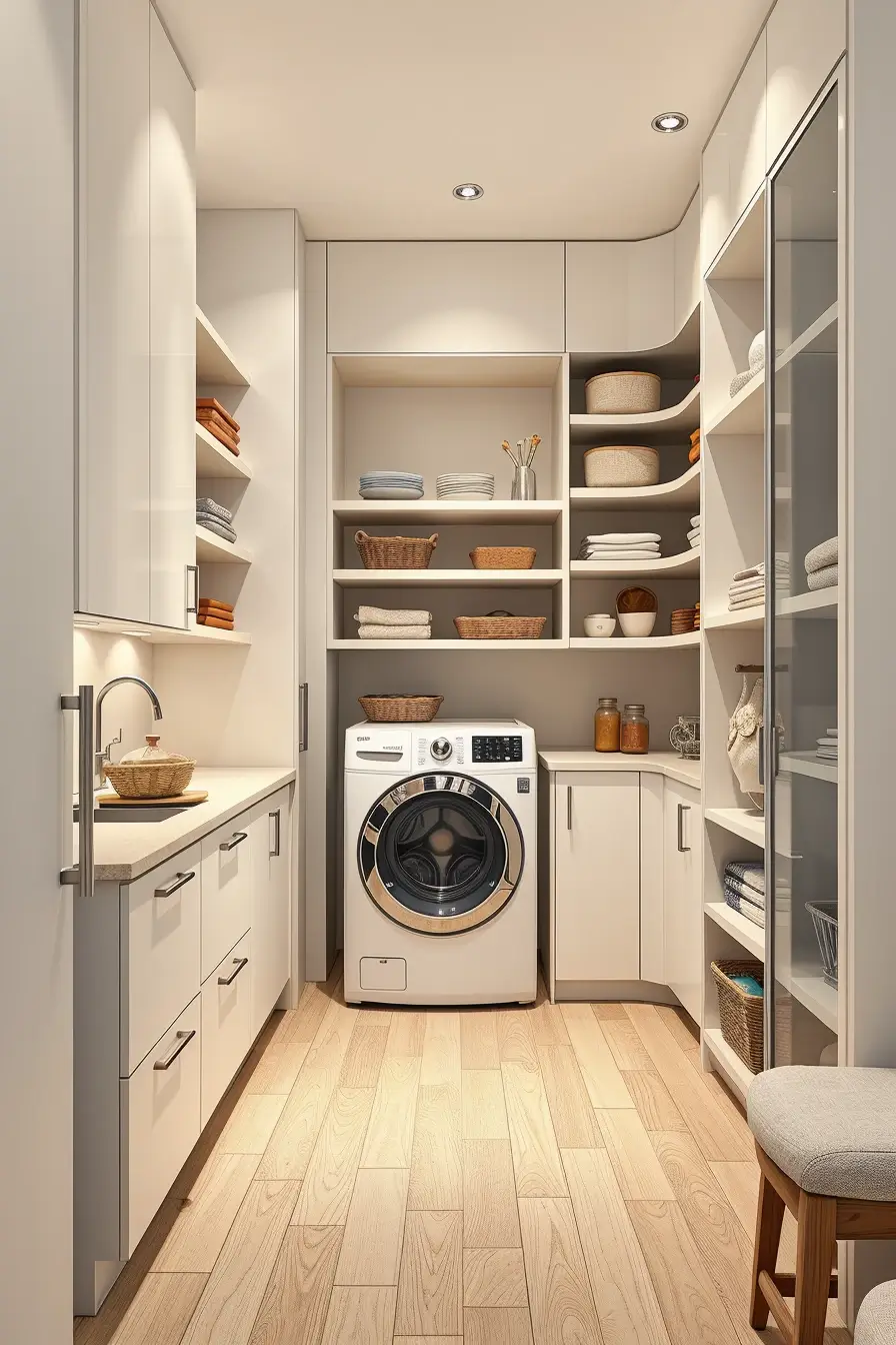 65 Pantry In Laundry Room Ideas 2026: Modern, Stylish And Designer Storage Solutions