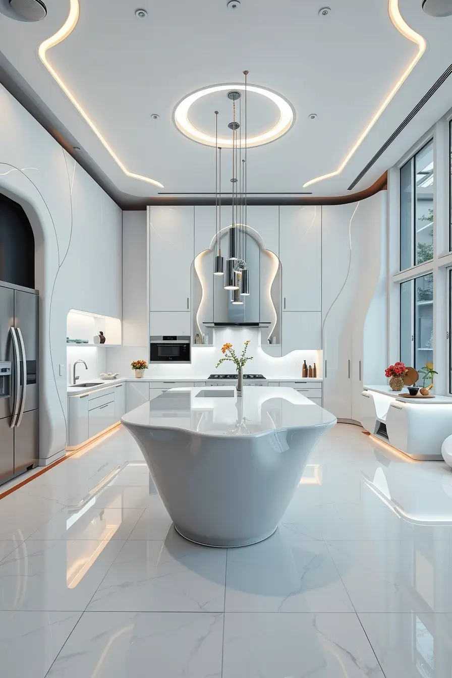 64 Kitchen Layouts 2026: Stylish Curved and Modern Designer Kitchen Ideas