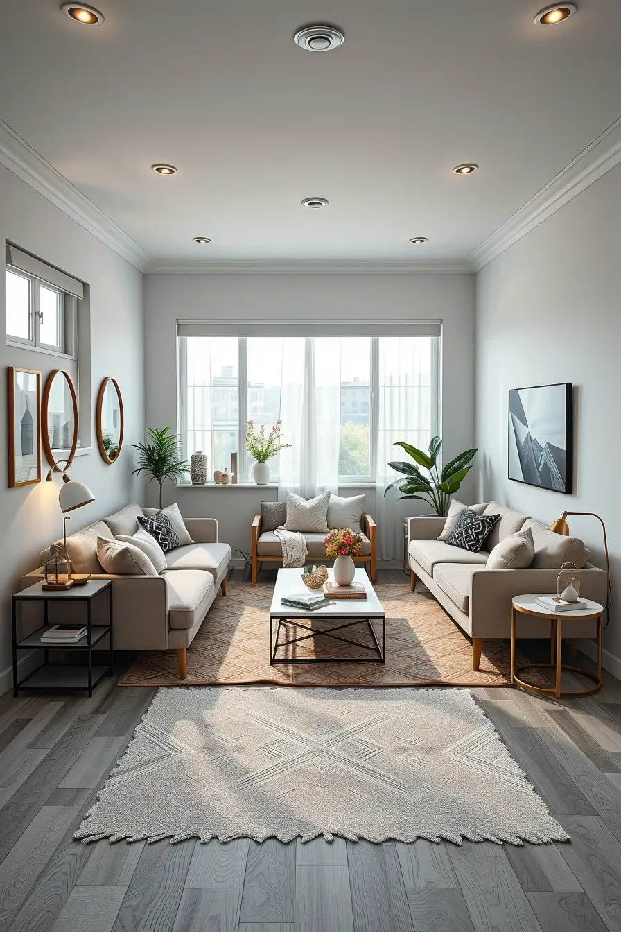 66  Compact Living Room Ideas 2026: Modern, Stylish & Space-Saving Design Inspiration