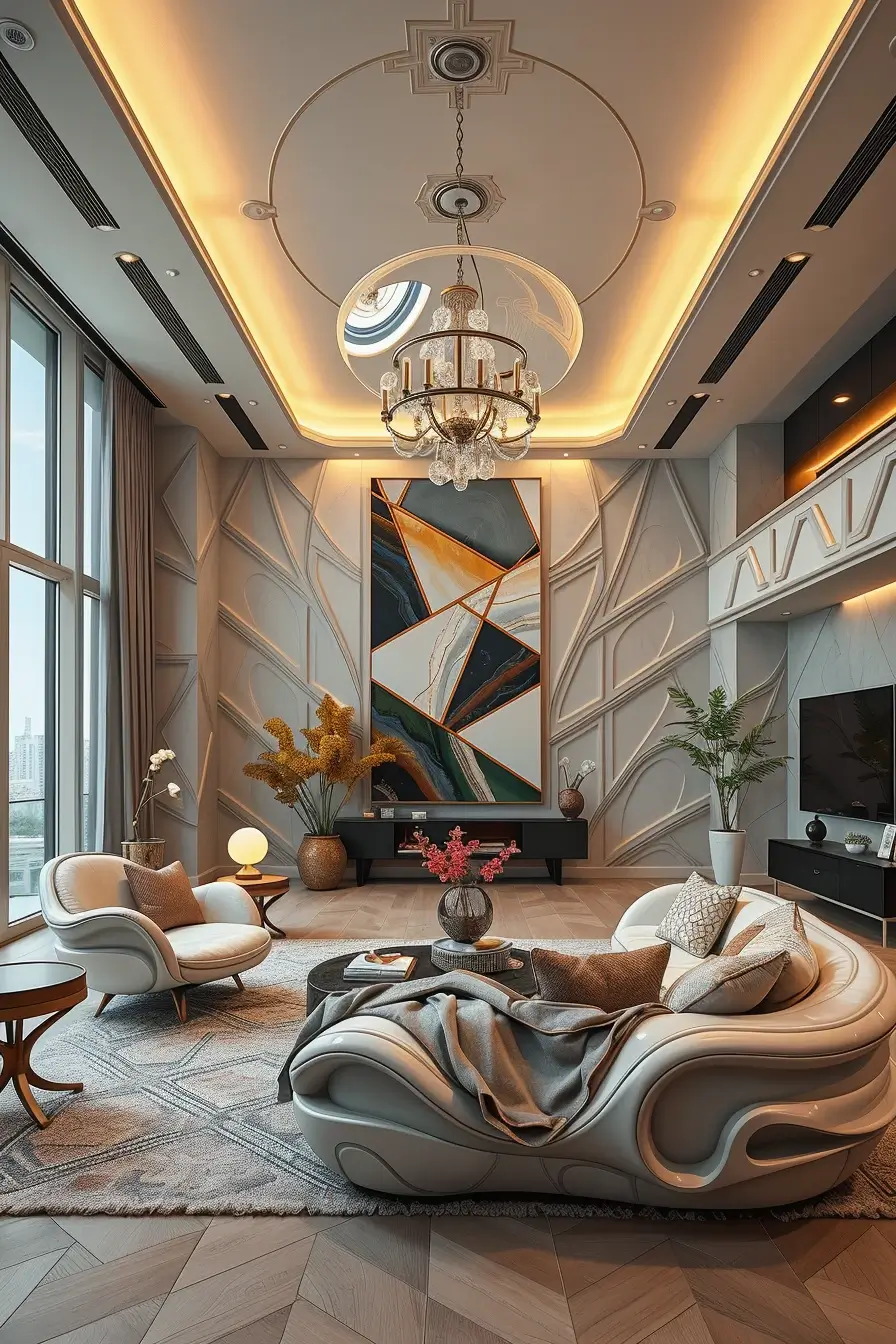 65 Living Room Inspo 2026: Futuristic, Ultra Modern & Smart Interior Ideas