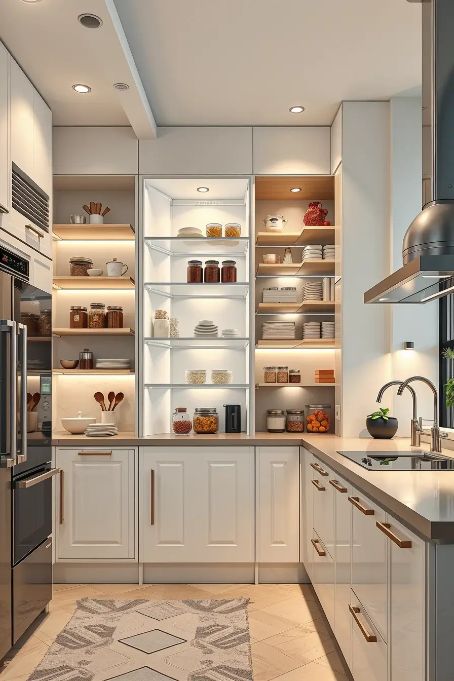 62 Corner Pantry Ideas 2026: Stylish, Modern & Designer Kitchen Storage