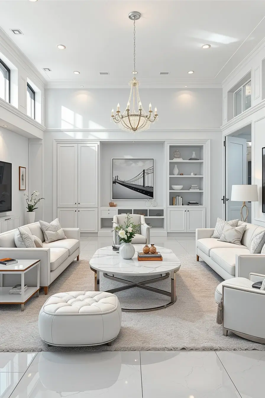 64 White Living Room Ideas 2026: Fresh Trends for Modern Homes