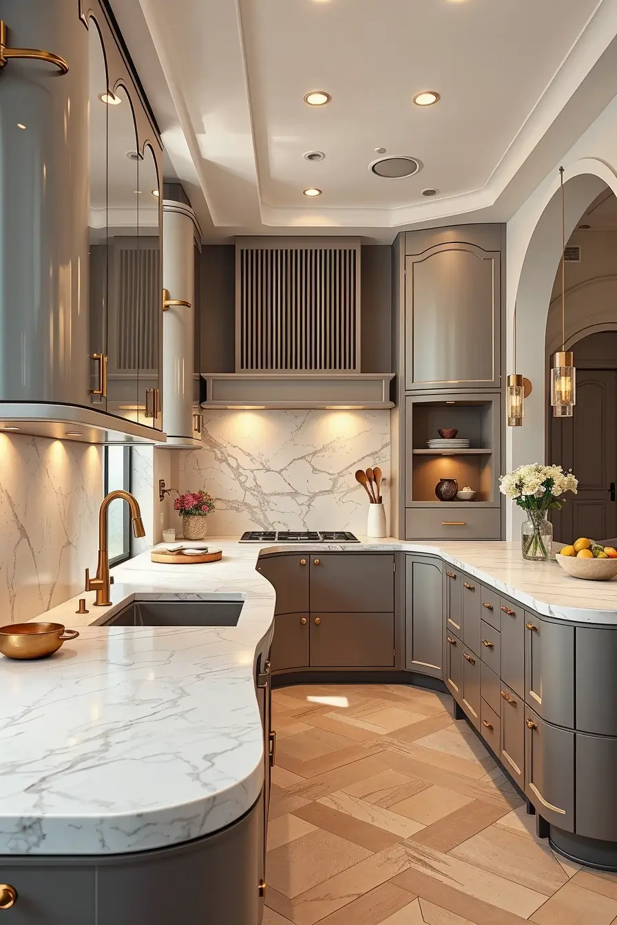 64 Kitchen Remodel Concepts for 2026: Stylish Curved, Oval, and Streamlined Design Ideas