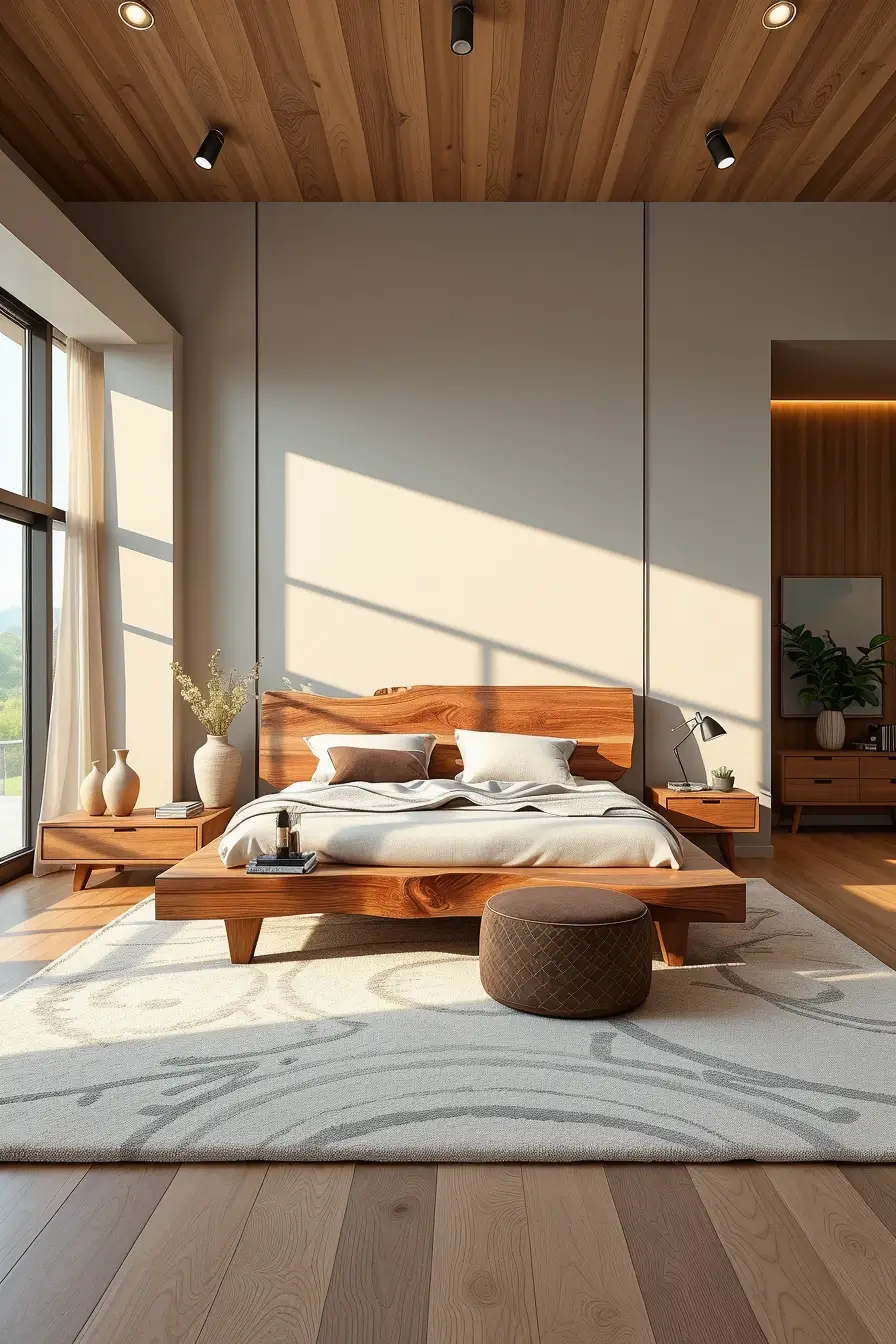 62 Wooden Bed Design Ideas 2026 With Sculptural And Designer Wooden Headboards