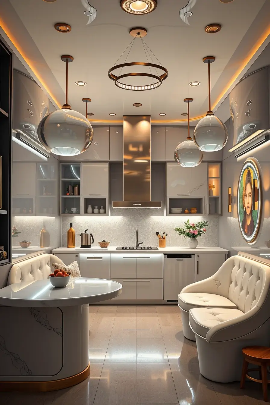 65 Small Kitchen Ideas 2026: Modern Designs, Curved Furniture & Space-Saving Trends