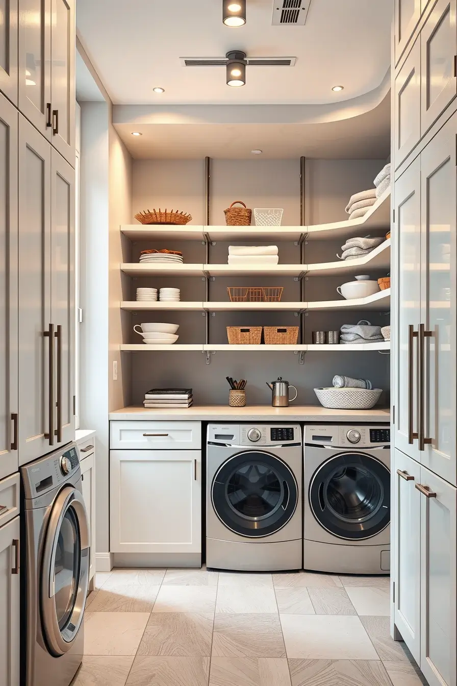 65 Pantry In Laundry Room Ideas 2026: Modern, Stylish And Designer Storage Solutions