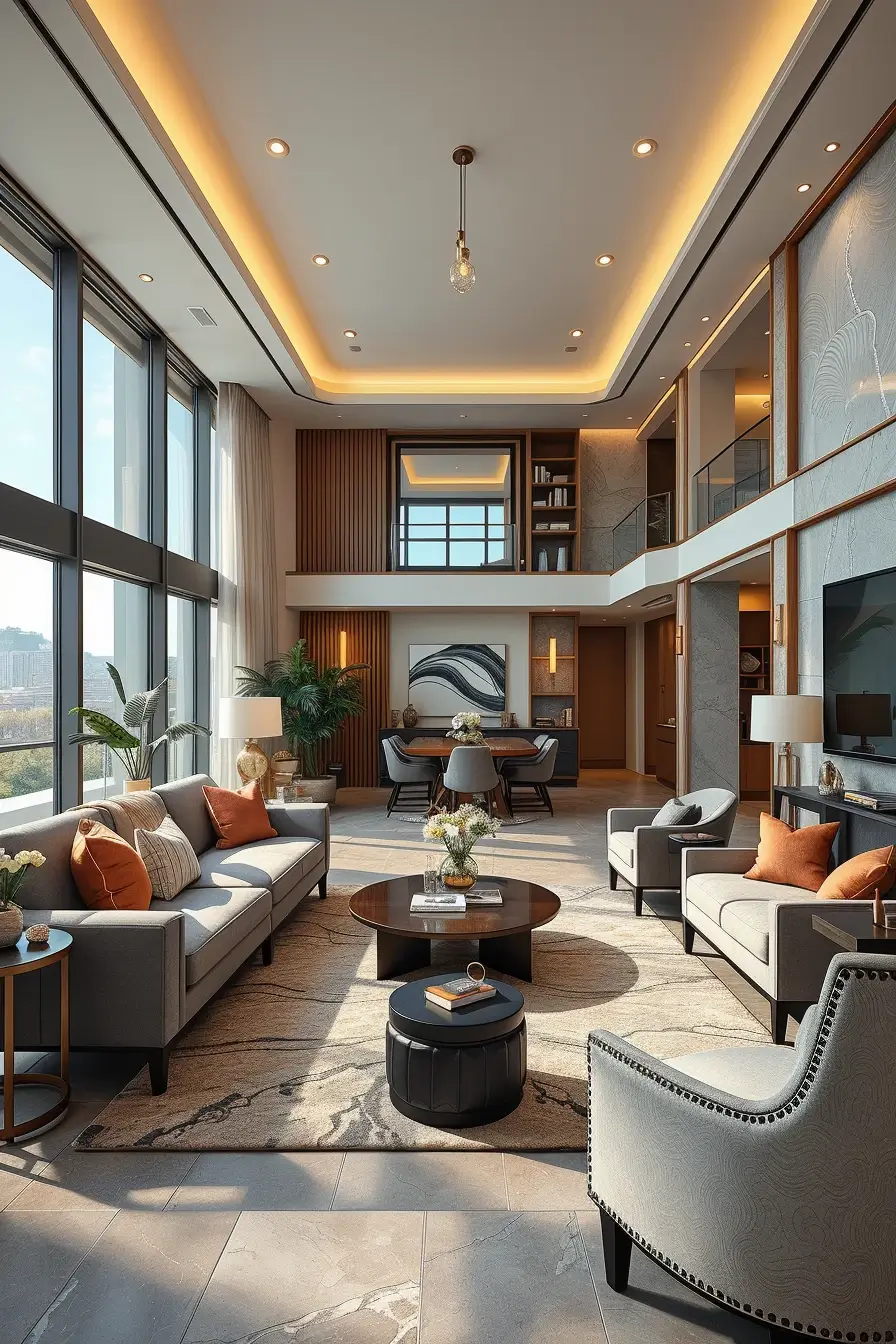 65 Living Room Inspo 2026: Futuristic, Ultra Modern & Smart Interior Ideas