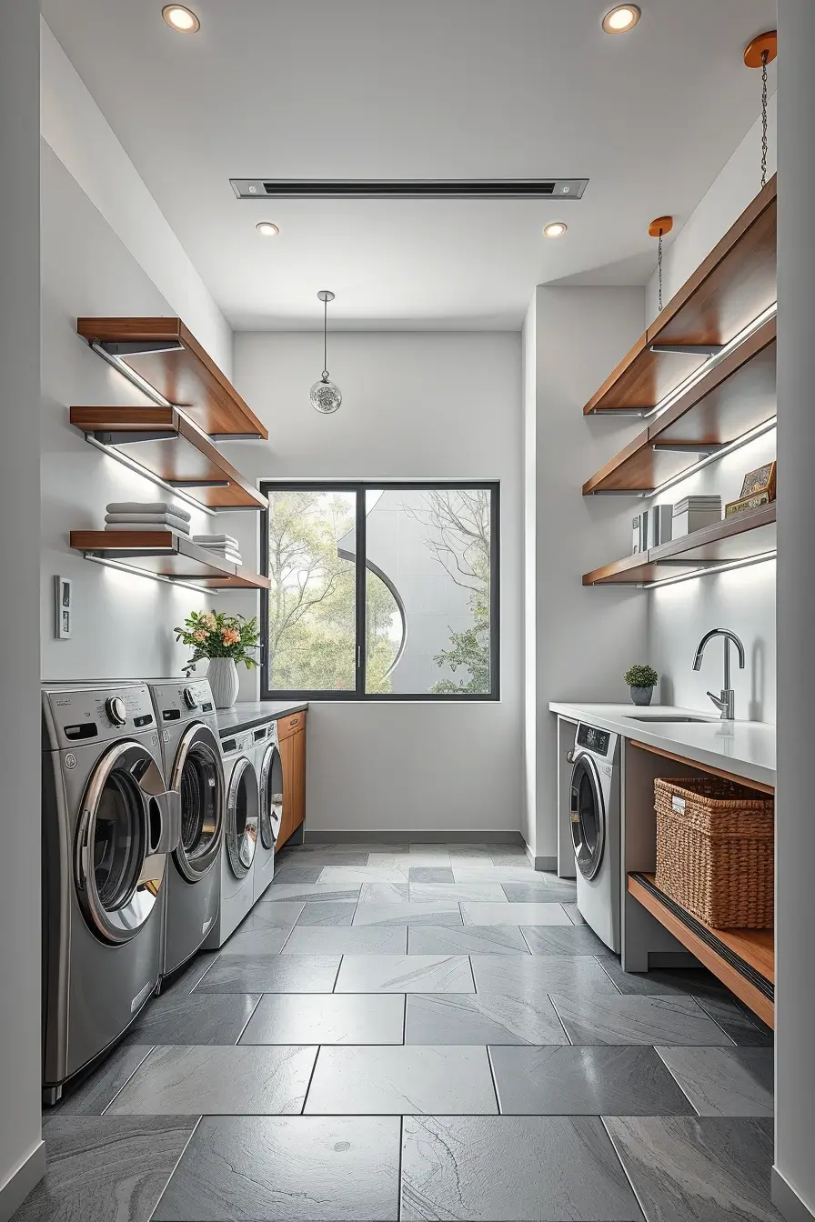 62 Laundry Room Shelves Ideas 2026: Stylish, Modern and Designer Storage Solutions