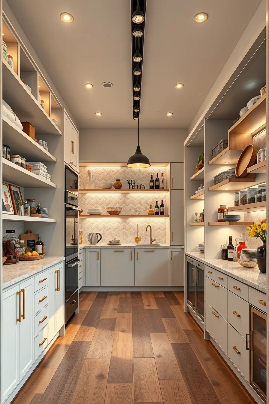 64 Pantry Renovation Ideas 2026: Modern, Designer & Curved Pantry Designs