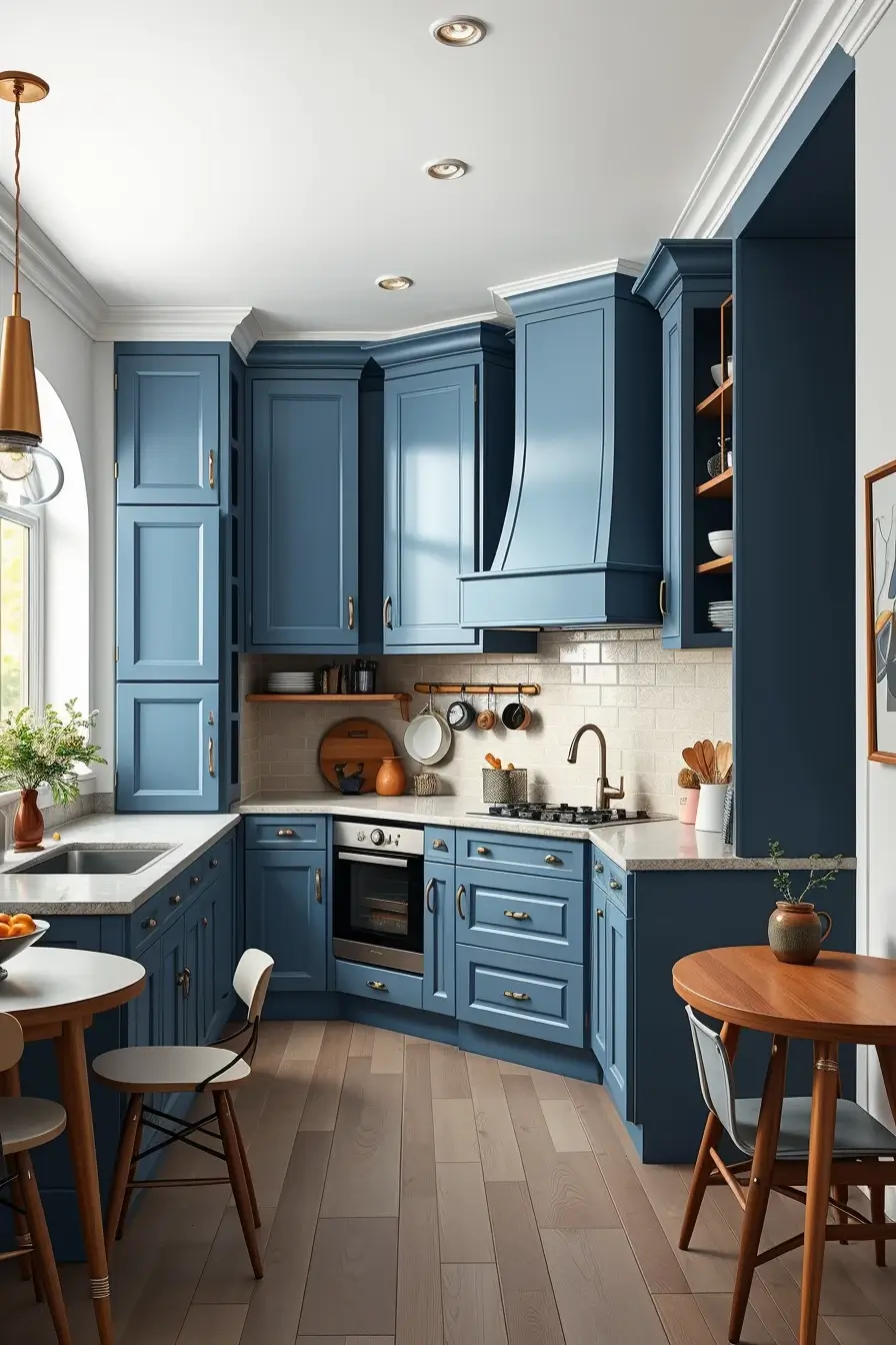 64 Blues Kitchen Ideas 2026: Modern Designer Blue Kitchens With Luxury Style