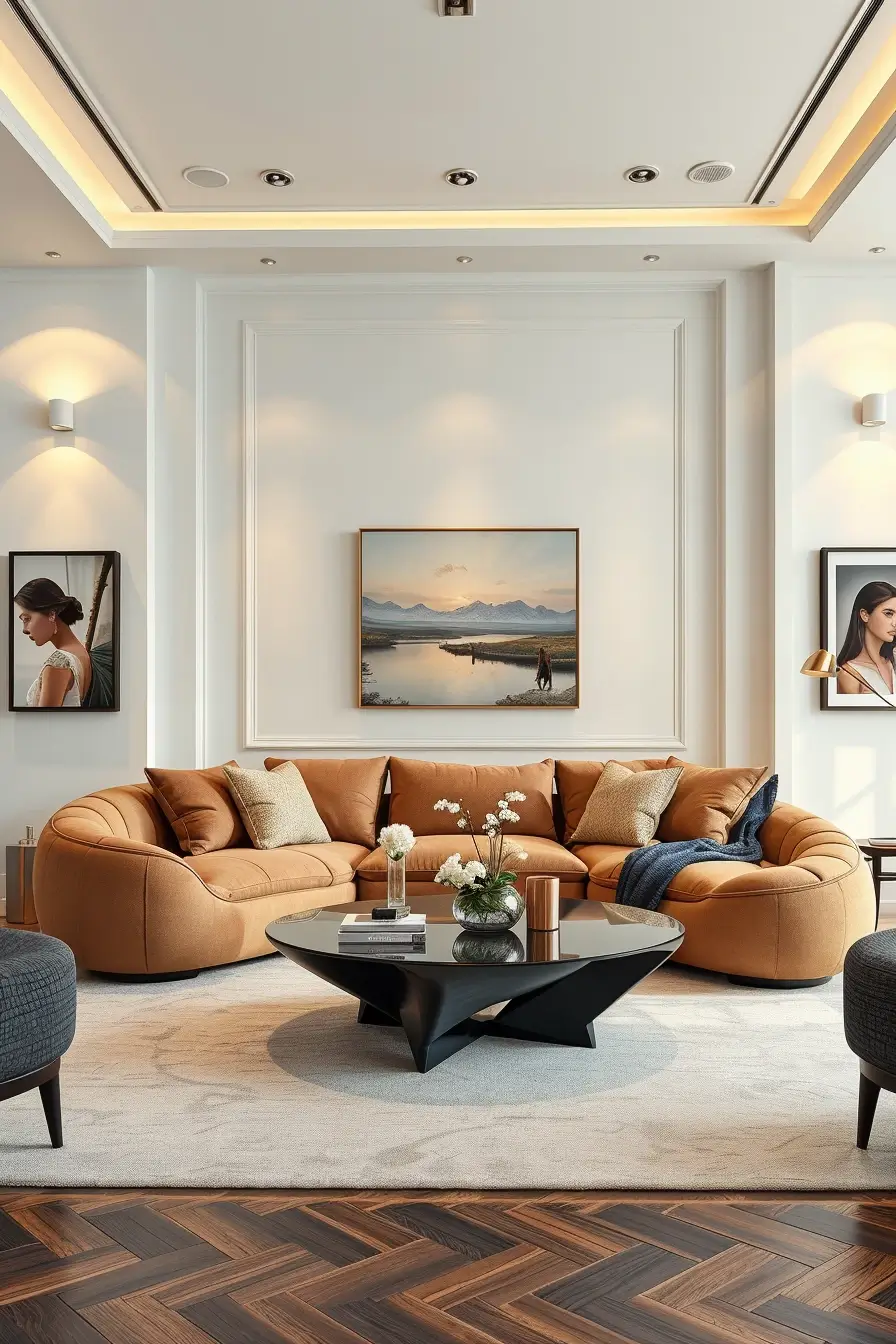 65 Living Room Inspo 2026: Futuristic, Ultra Modern & Smart Interior Ideas