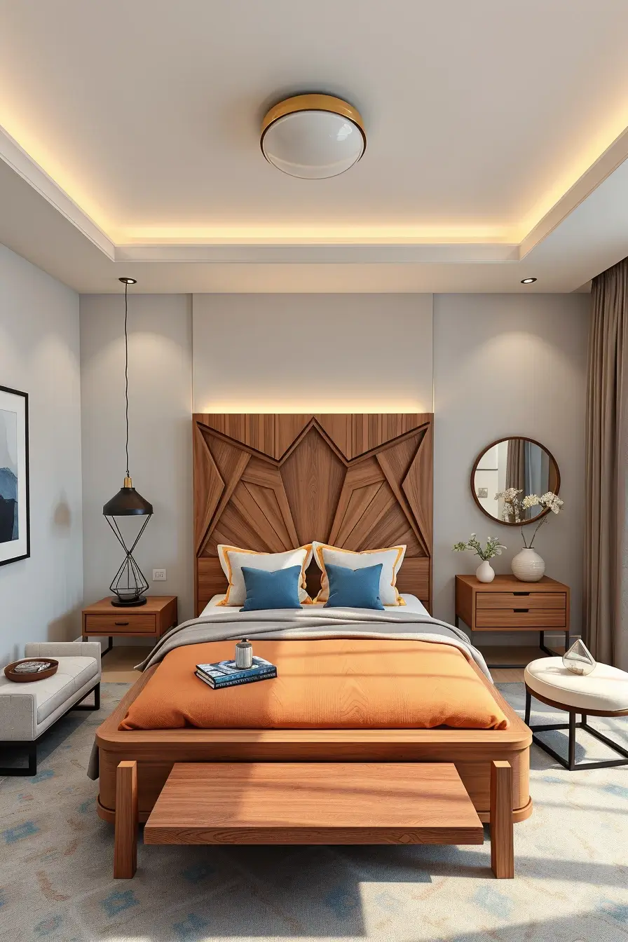 62 Wooden Bed Design Ideas 2026 With Sculptural And Designer Wooden Headboards