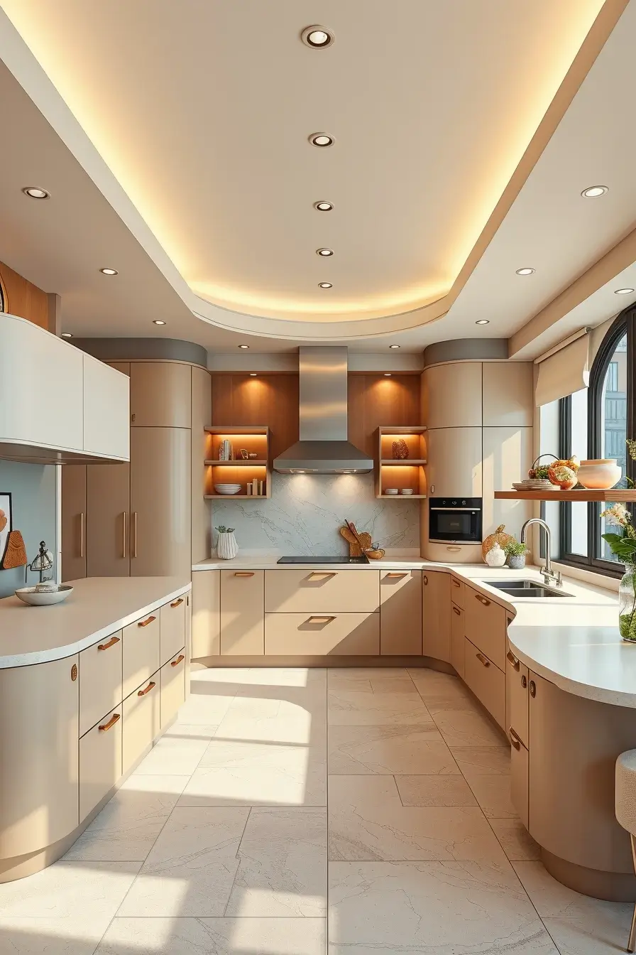 64 Kitchen Remodel Concepts for 2026: Stylish Curved, Oval, and Streamlined Design Ideas