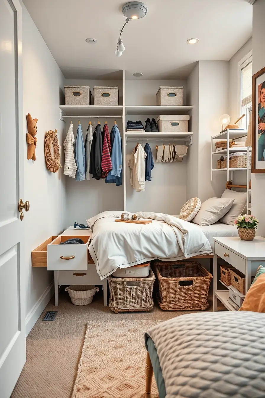 65 Smalls Bedroom Ideas 2026: Modern Space-Saving Designs for Stylish Small Rooms