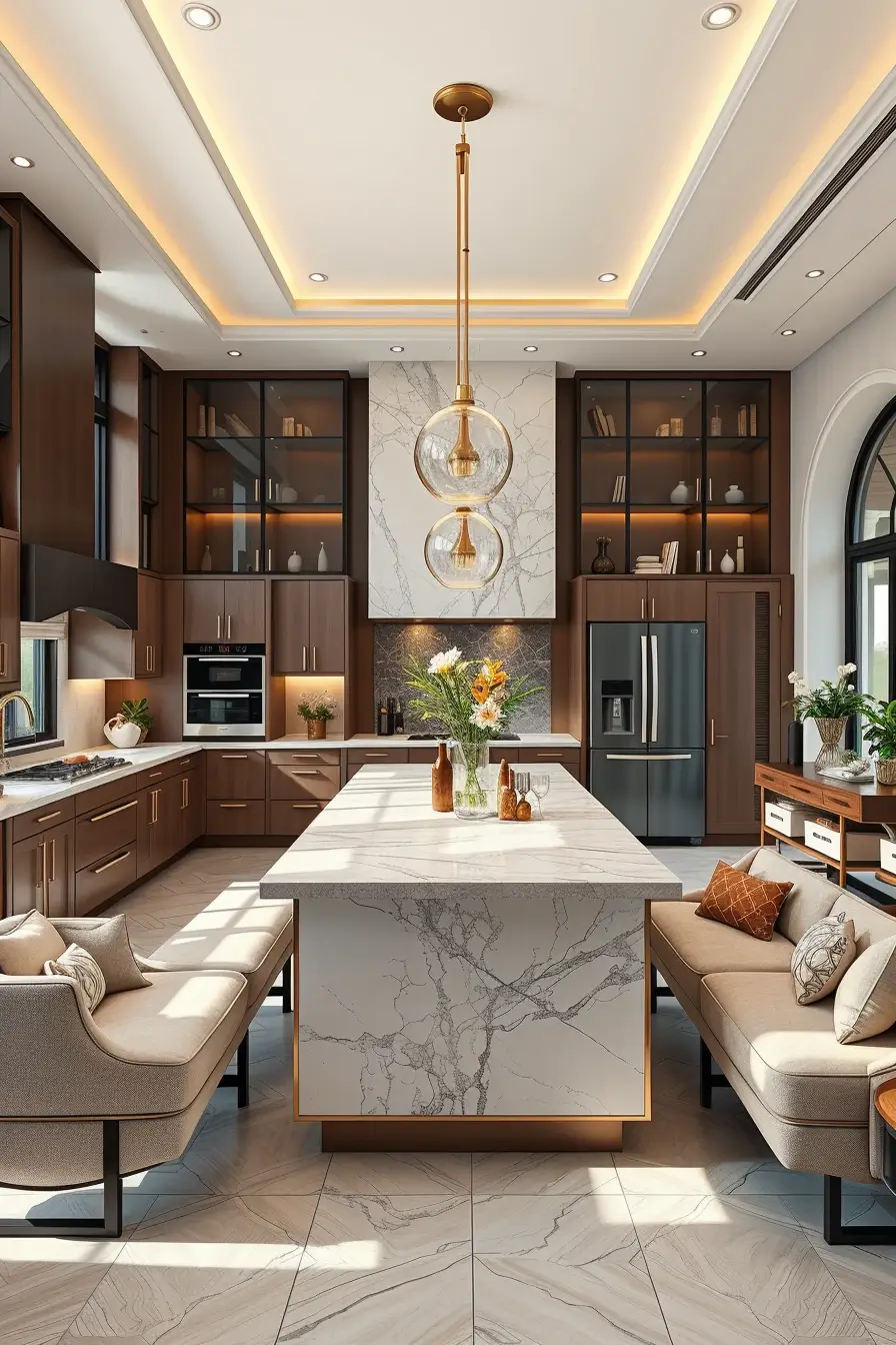 64 Kitchen Layouts 2026: Stylish Curved and Modern Designer Kitchen Ideas