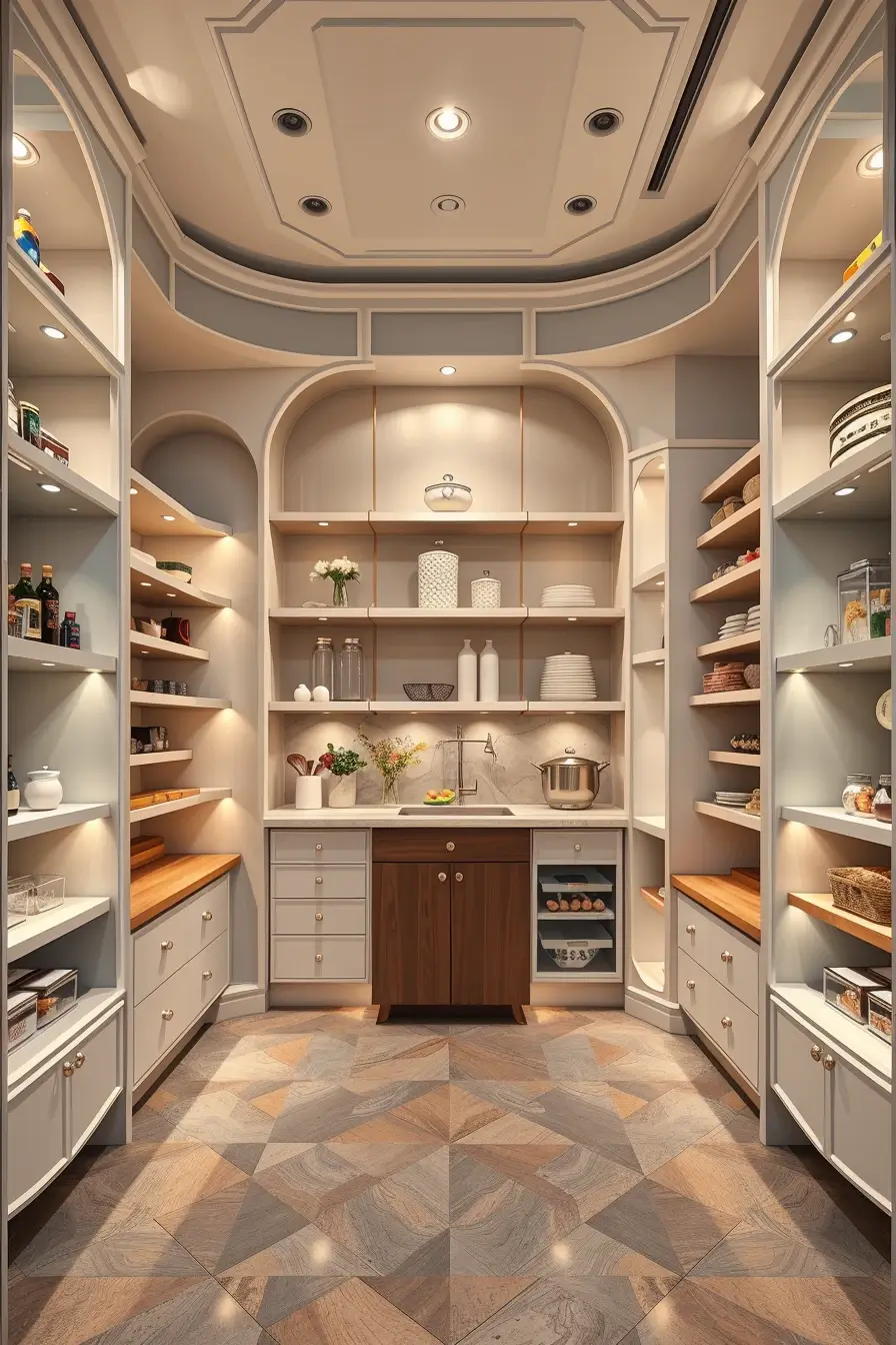 64 Pantry Renovation Ideas 2026: Modern, Designer & Curved Pantry Designs