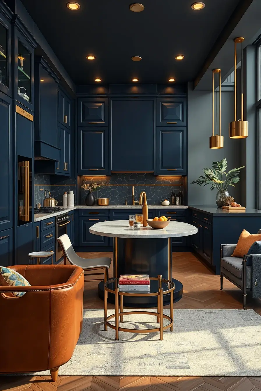 64 Blues Kitchen Ideas 2026: Modern Designer Blue Kitchens With Luxury Style