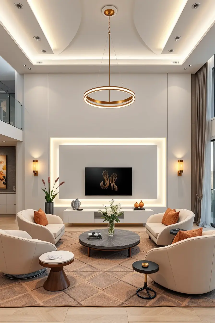 68 Apartment Living Room Designs 2026: Modern, Stylish, Curved Interior Ideas