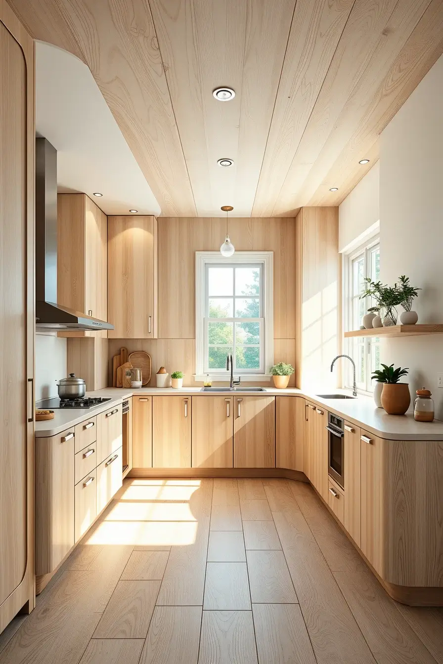 64 Wood Kitchen Ideas 2026: Curved, Designer & Modern Wood Kitchens With Sculptural Forms