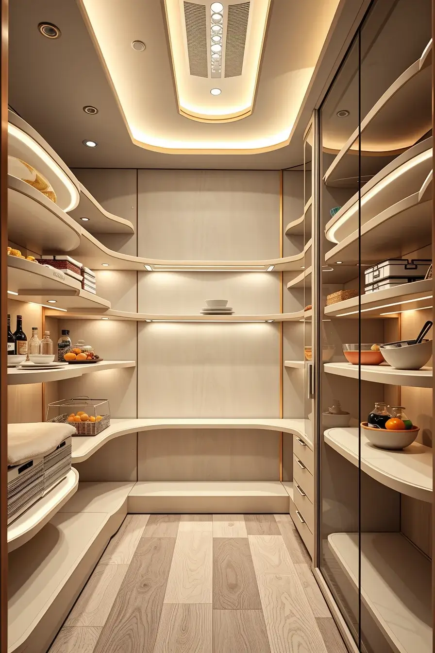 64 Pantry Renovation Ideas 2026: Modern, Designer & Curved Pantry Designs