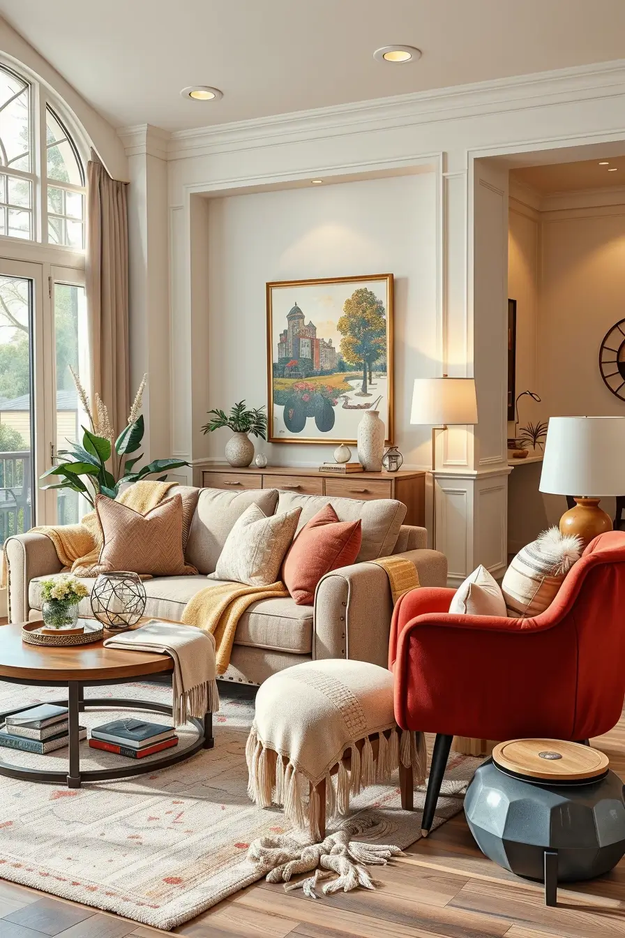 64 Living Room Decoration Ideas 2026: Modern Decor Trends, Furniture & Styling Inspiration