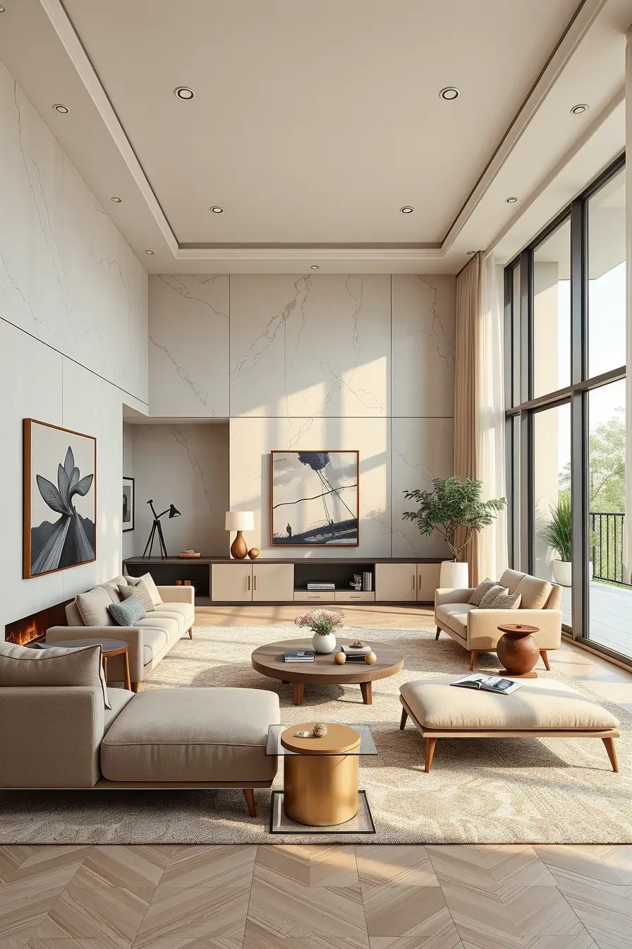 65 Living Room Inspo 2026: Futuristic, Ultra Modern & Smart Interior Ideas