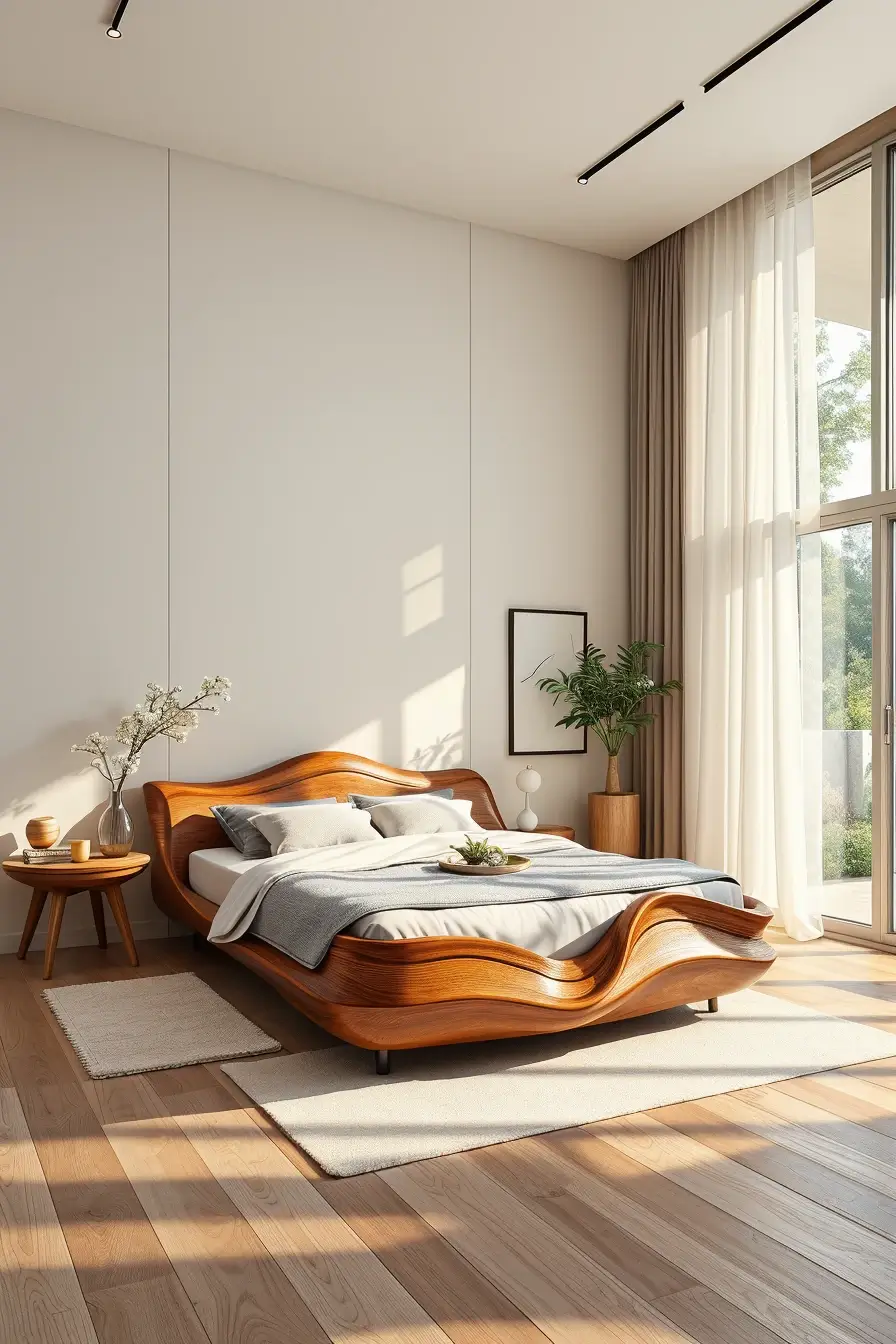 62 Wooden Bed Design Ideas 2026 With Sculptural And Designer Wooden Headboards