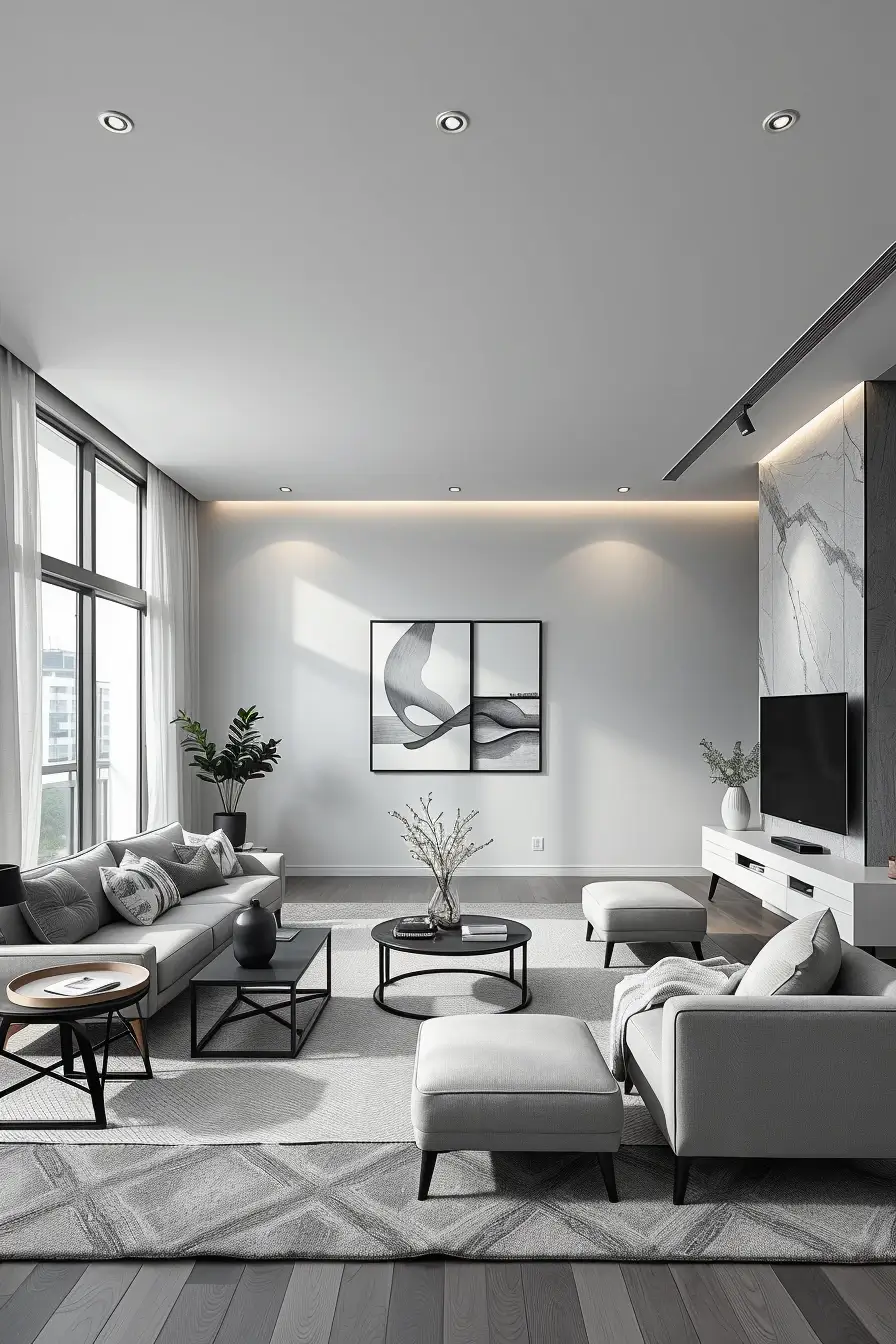 65 Living Room Inspo 2026: Futuristic, Ultra Modern & Smart Interior Ideas