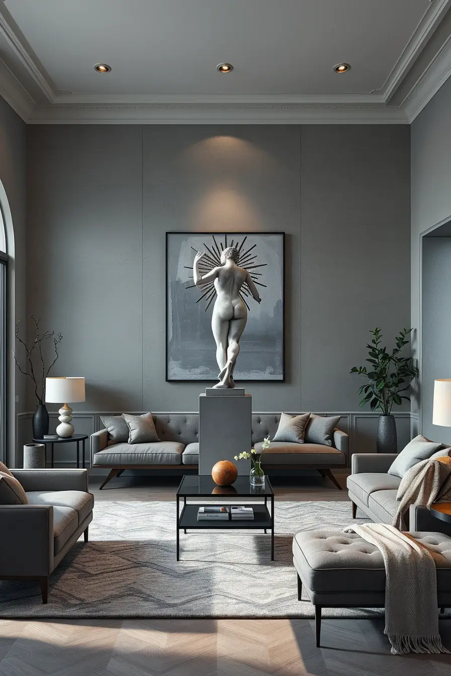 64 Gray Living Room Designs Ideas 2026: Modern Inspiration for Stylish Interiors