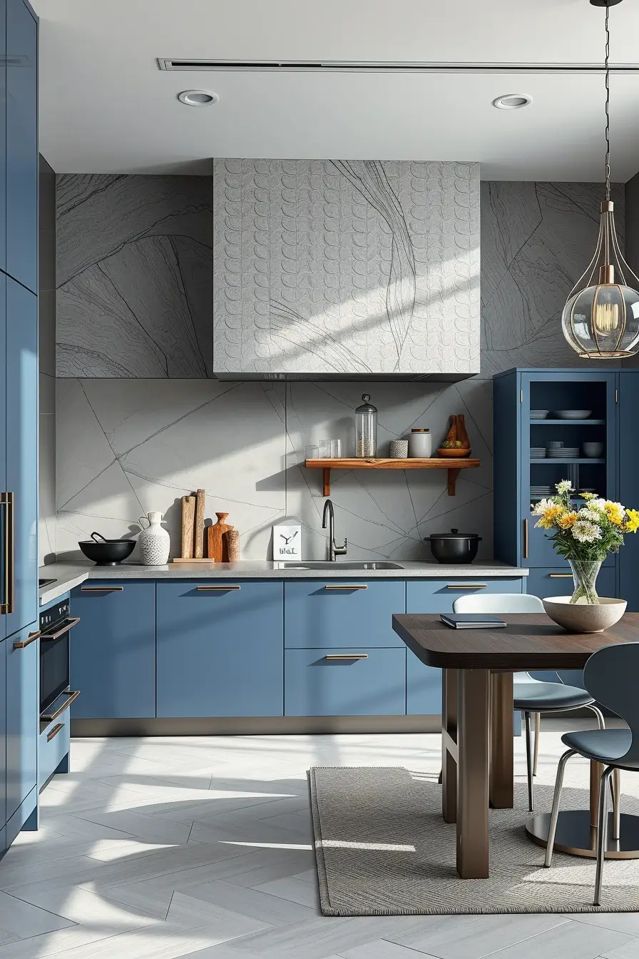 64 Blues Kitchen Ideas 2026: Modern Designer Blue Kitchens With Luxury Style