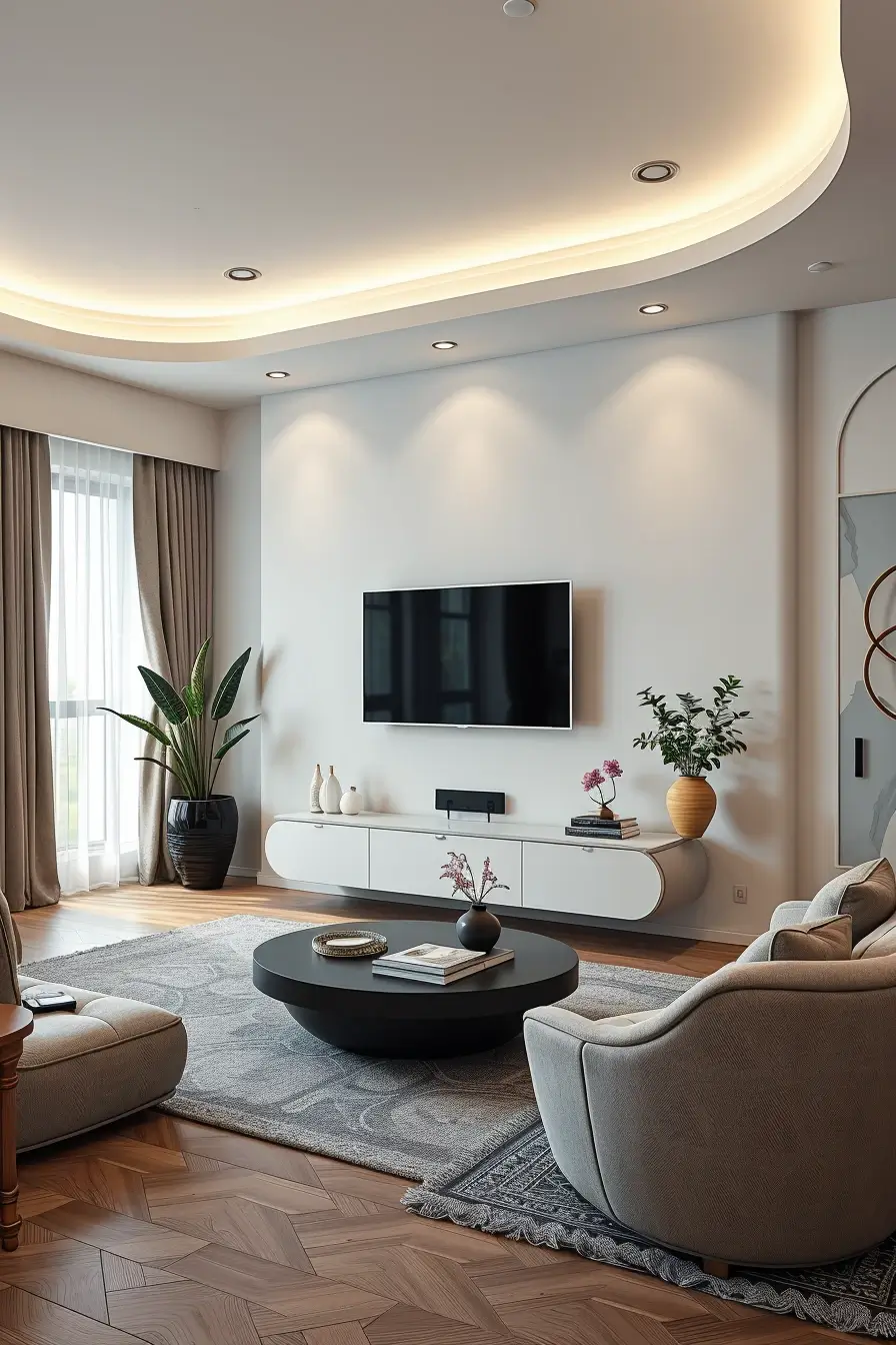 68 Apartment Living Room Designs 2026: Modern, Stylish, Curved Interior Ideas