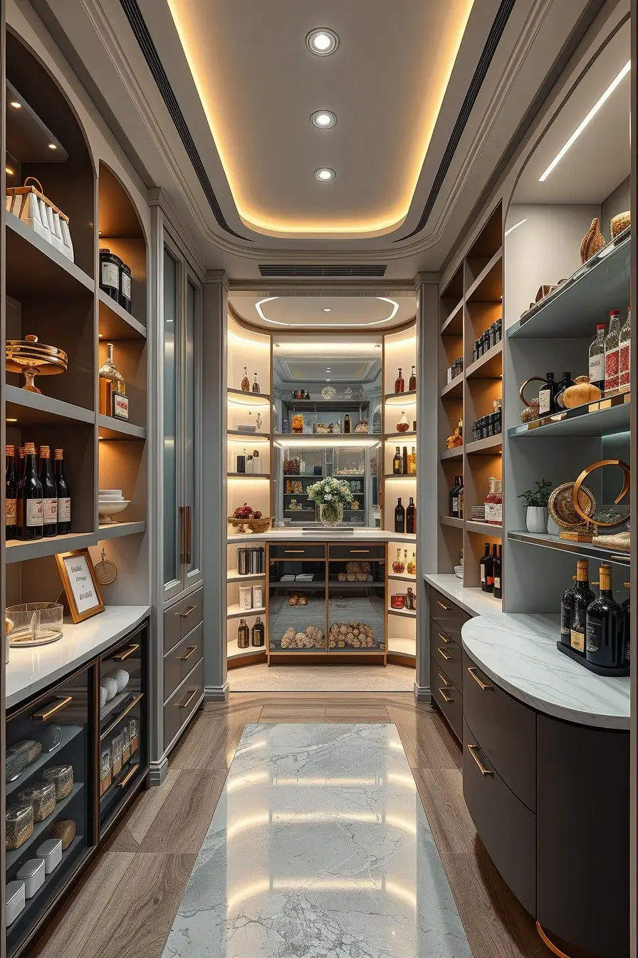 64 Pantry Renovation Ideas 2026: Modern, Designer & Curved Pantry Designs