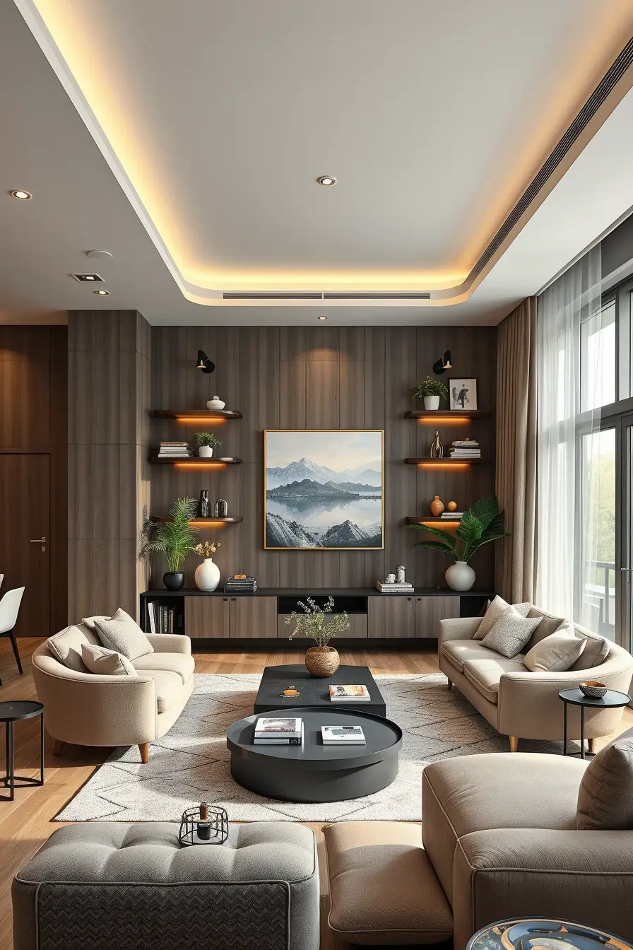 68 Apartment Living Room Designs 2026: Modern, Stylish, Curved Interior Ideas