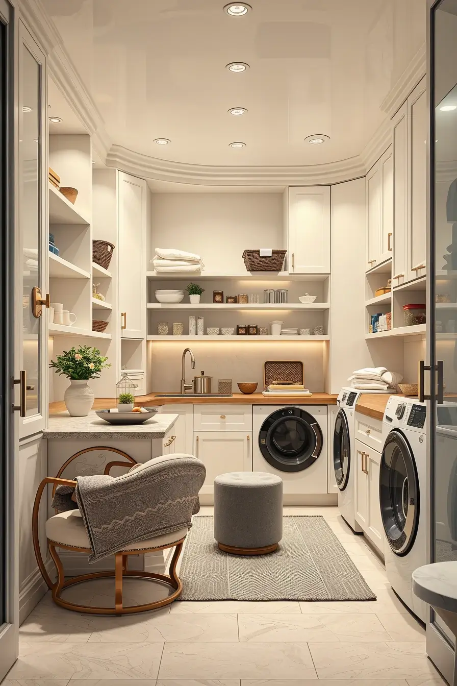 65 Pantry In Laundry Room Ideas 2026: Modern, Stylish And Designer Storage Solutions