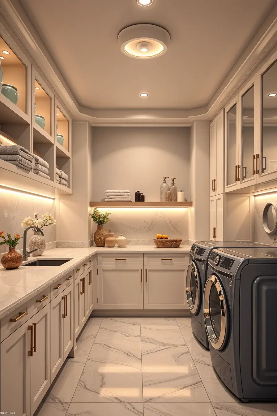 62 Laundry Room Shelves Ideas 2026: Stylish, Modern and Designer Storage Solutions