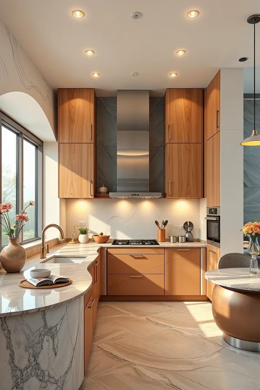 64 Kitchen Remodel Concepts for 2026: Stylish Curved, Oval, and Streamlined Design Ideas