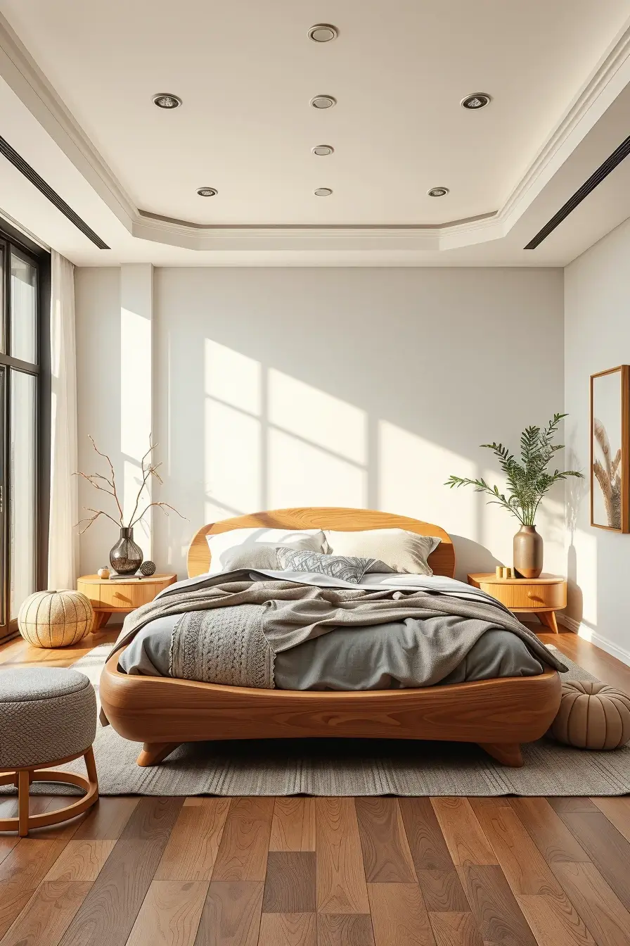 62 Wooden Bed Design Ideas 2026 With Sculptural And Designer Wooden Headboards