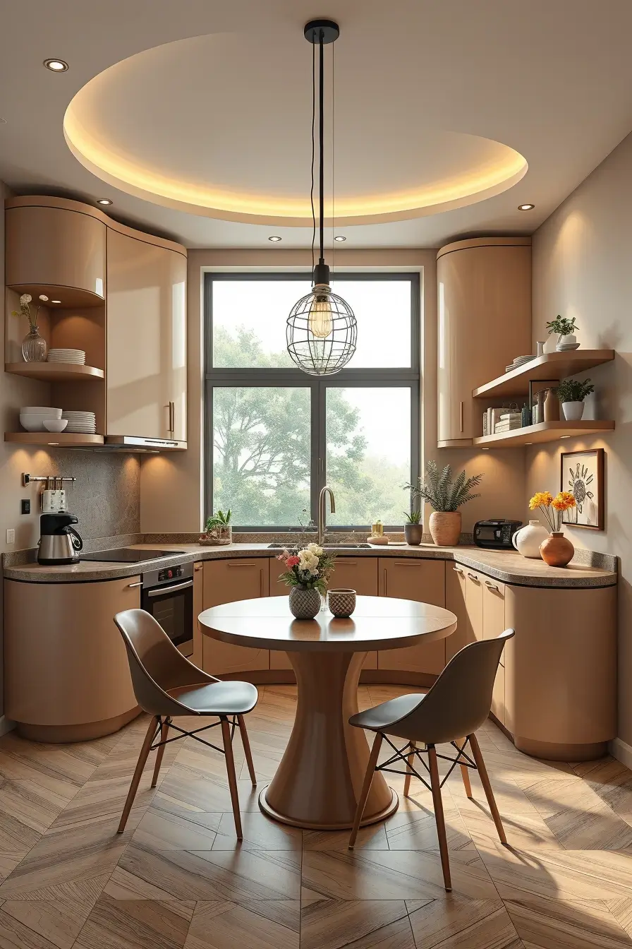 65 Small Kitchen Ideas 2026: Modern Designs, Curved Furniture & Space-Saving Trends