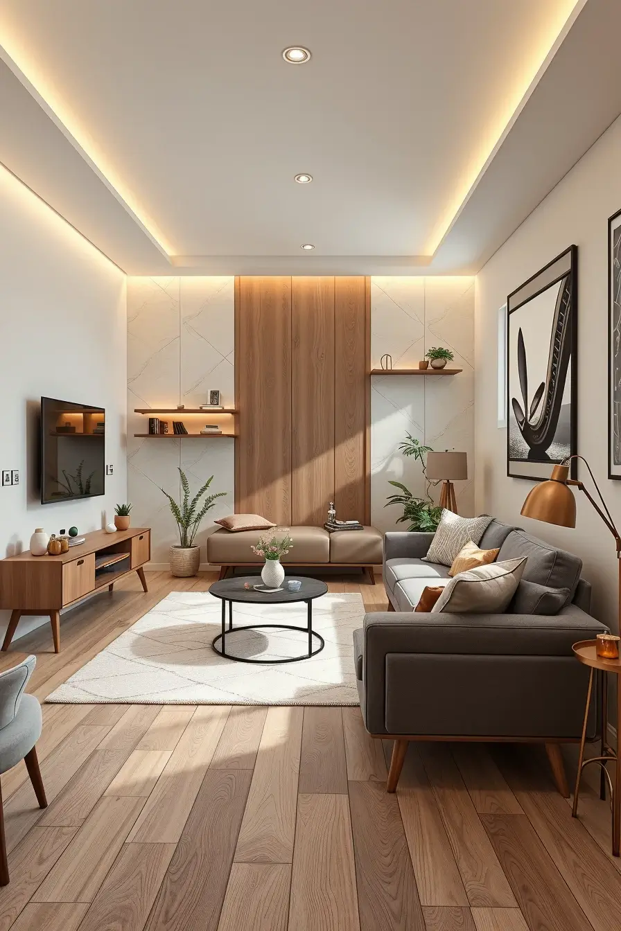 66  Compact Living Room Ideas 2026: Modern, Stylish & Space-Saving Design Inspiration