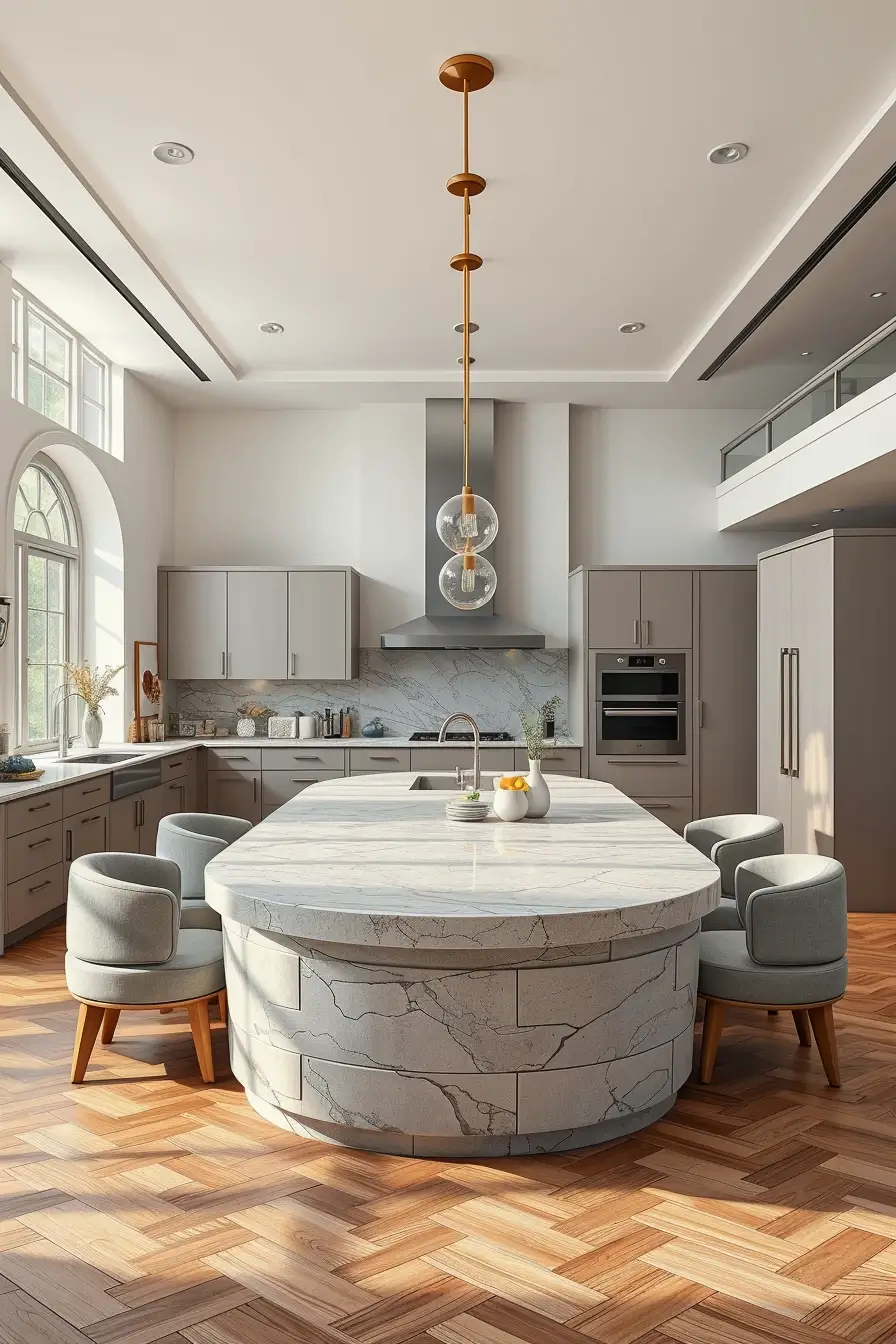 64 Kitchen Remodel Concepts for 2026: Stylish Curved, Oval, and Streamlined Design Ideas