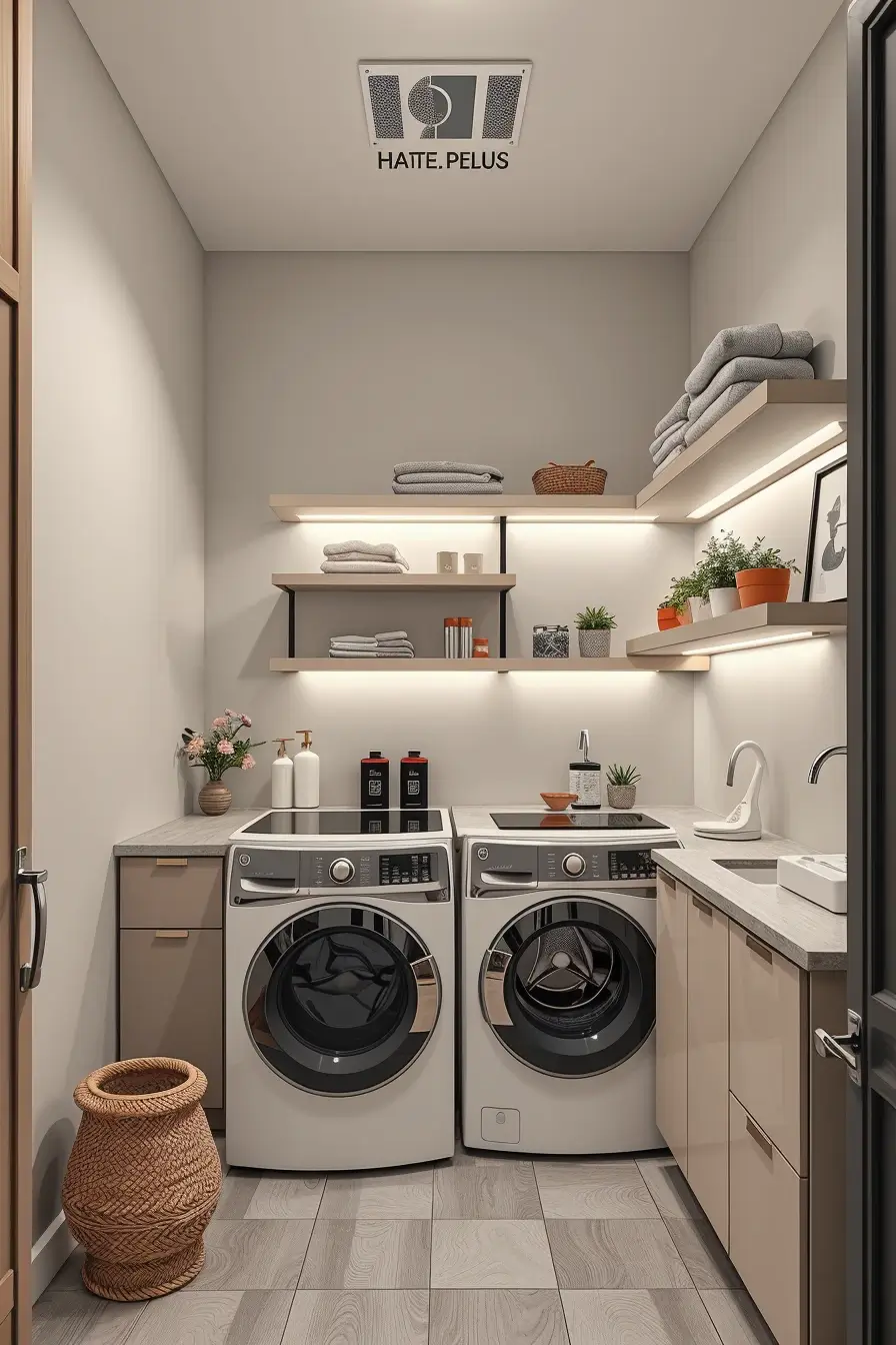 62 Laundry Room Shelves Ideas 2026: Stylish, Modern and Designer Storage Solutions