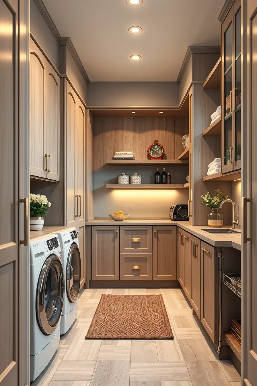65 Pantry In Laundry Room Ideas 2026: Modern, Stylish And Designer Storage Solutions